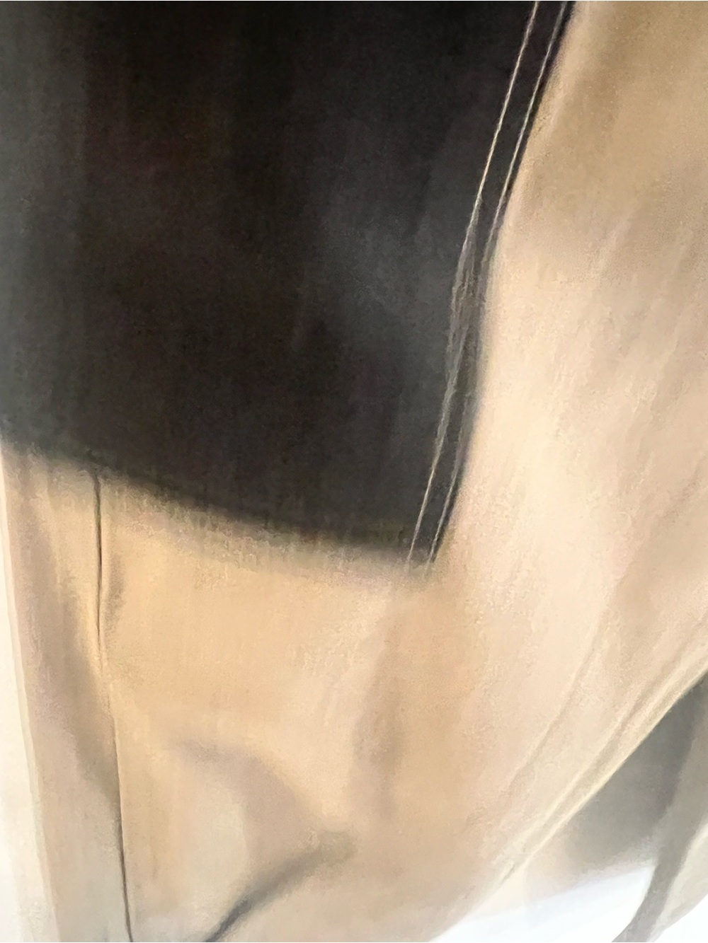 Khaki Utility Cargo Trousers with Black Contrast Panels - Picture 3 of 7